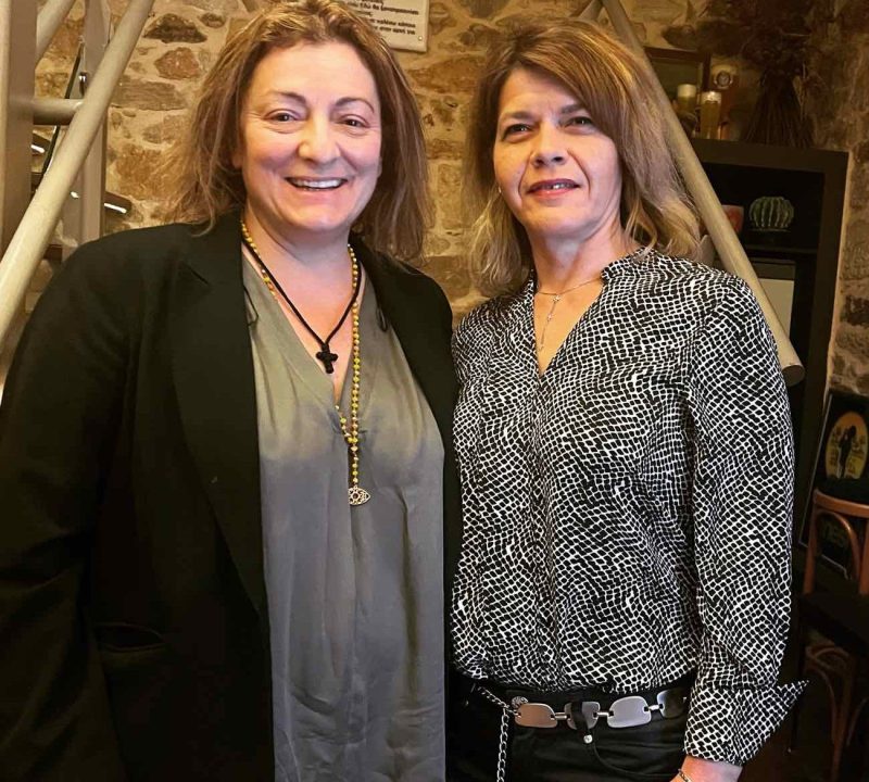 Η Ιωάννα Μπαλαφούτη στην πρώτη της εκλογική αναμέτρηση.